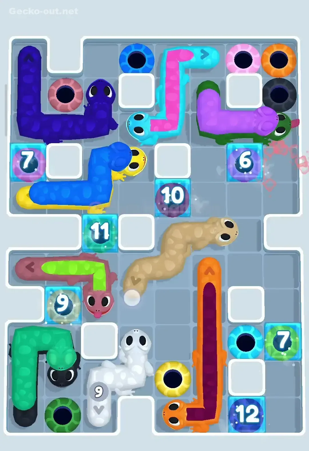 Gecko Out Level 352 Solution 1