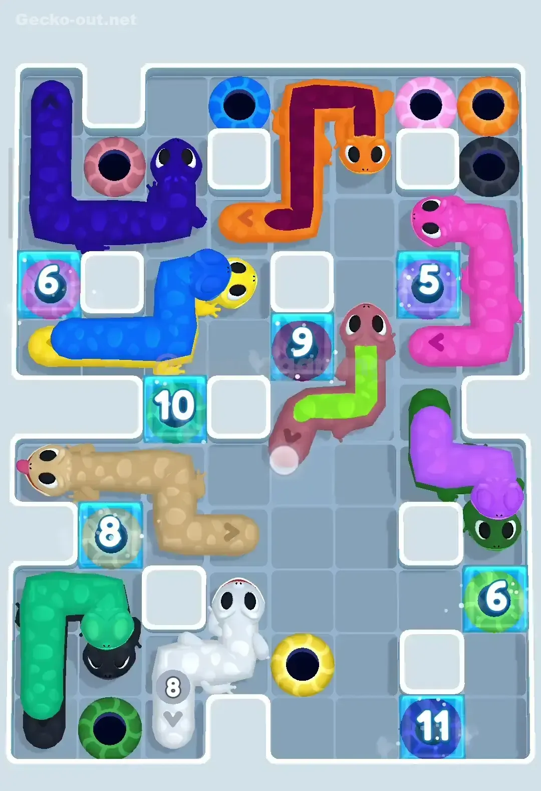 Gecko Out Level 352 Solution 2