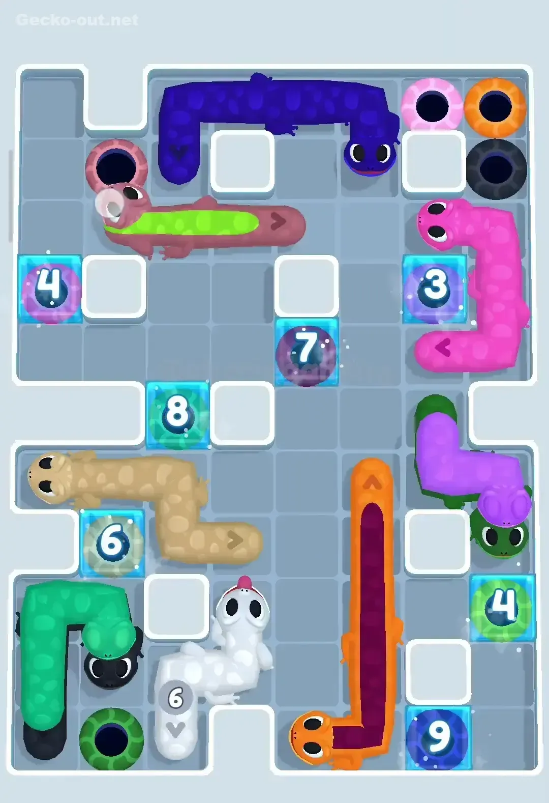 Gecko Out Level 352 Solution 3