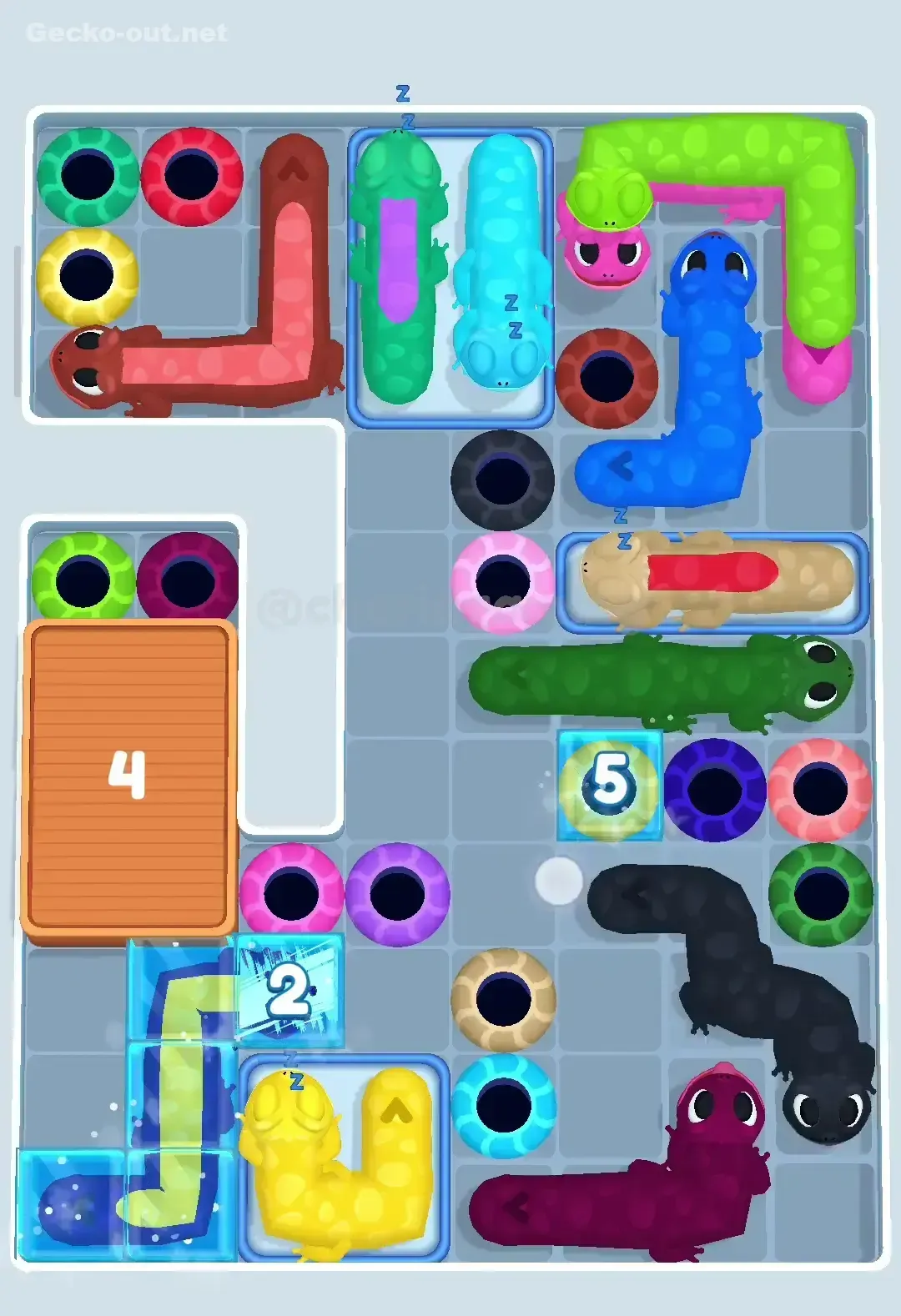 Gecko Out Level 351 Screenshot