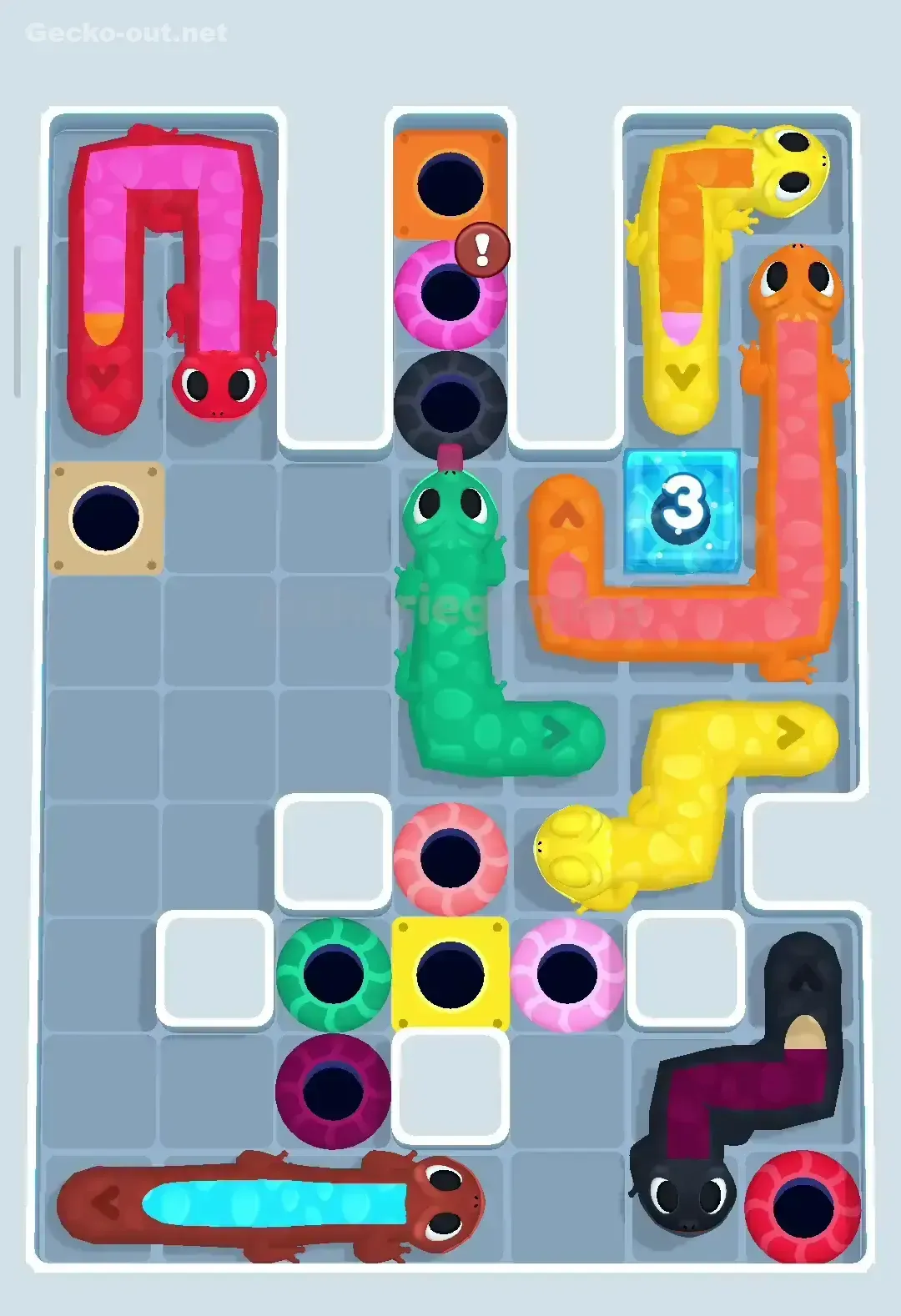 Gecko Out Level 347 Solution 3