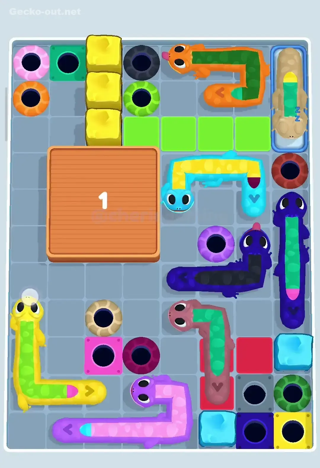 Gecko Out Level 346 Screenshot