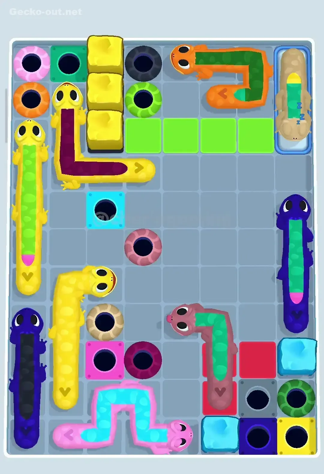 Gecko Out Level 346 Solution 2