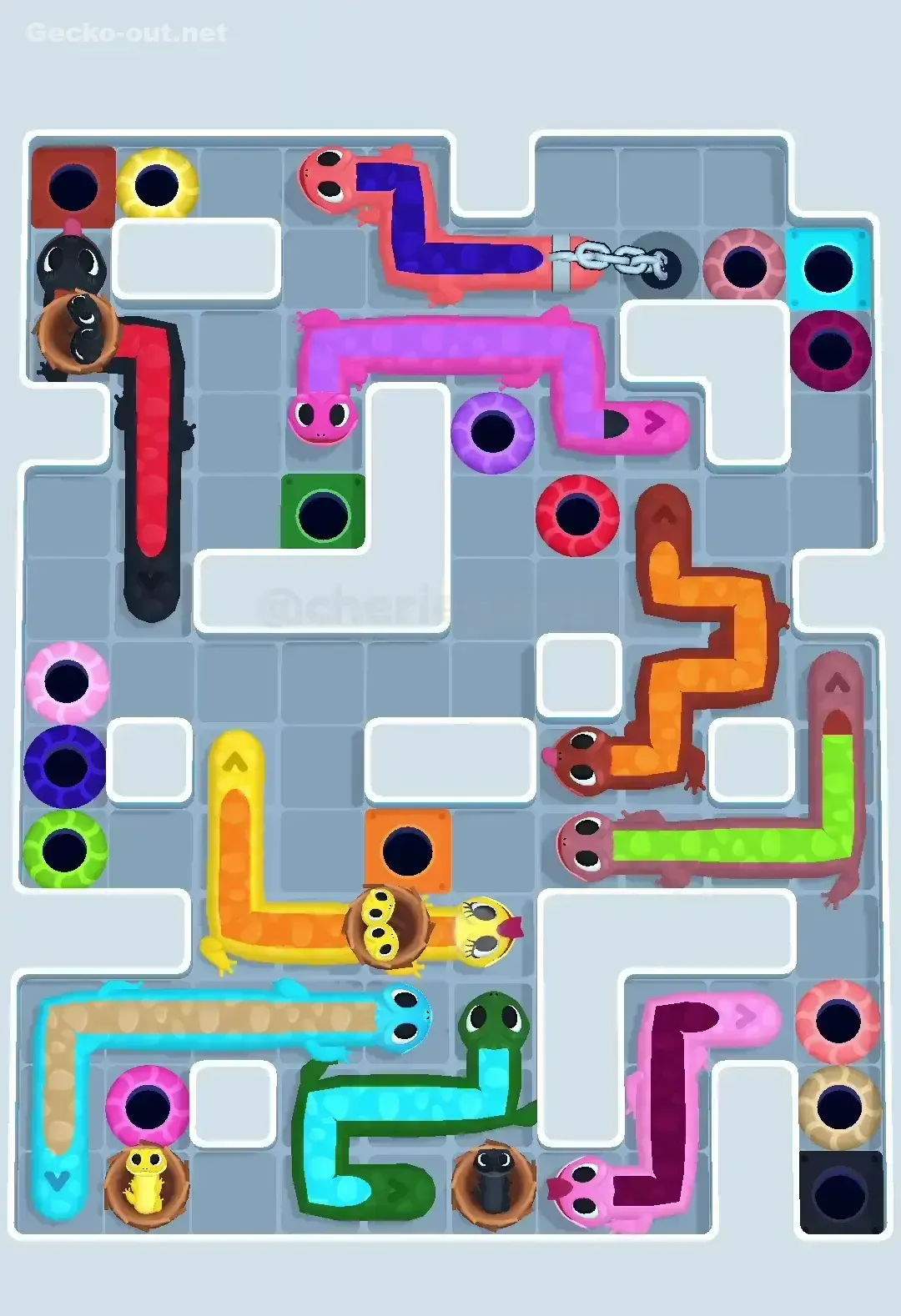 Gecko Out Level 635 Screenshot