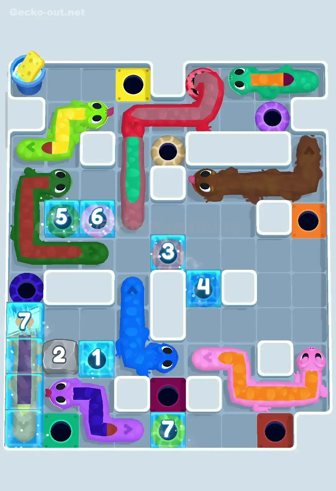 Gecko Out Level 344 Solution 2