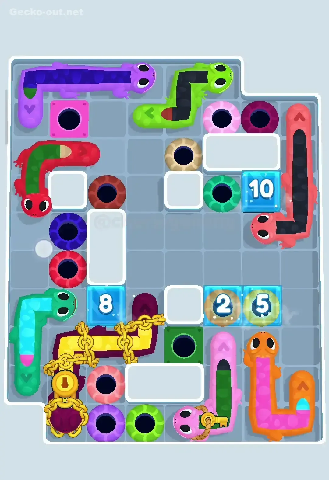 Gecko Out Level 342 Screenshot