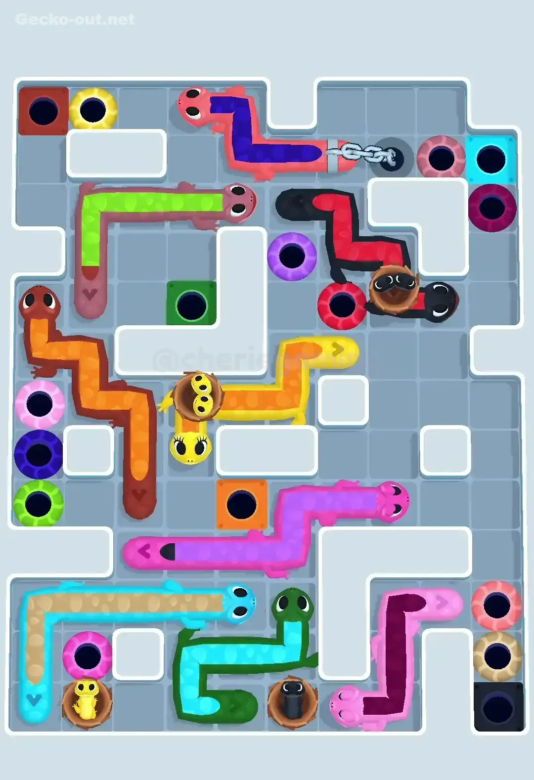 Gecko Out Level 635 Solution 2