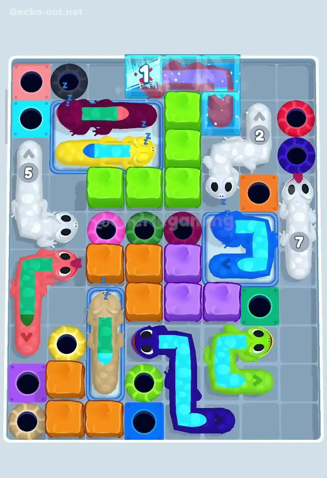 Gecko Out Level 340 Screenshot