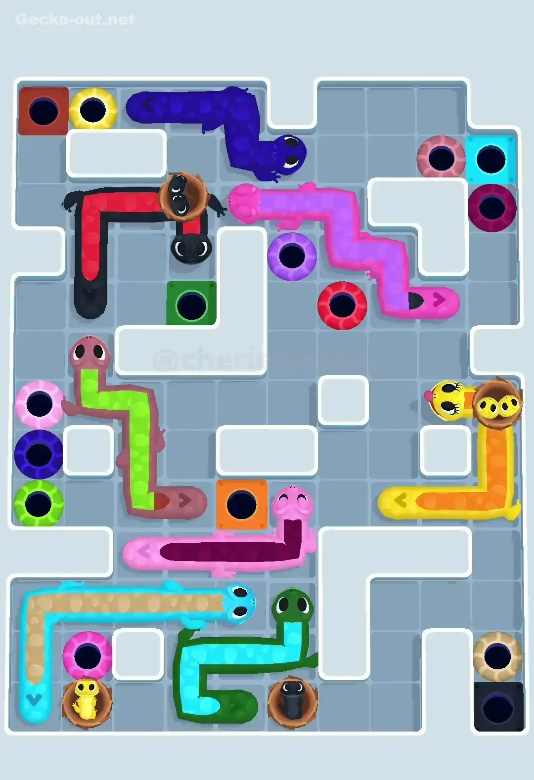 Gecko Out Level 635 Solution 3