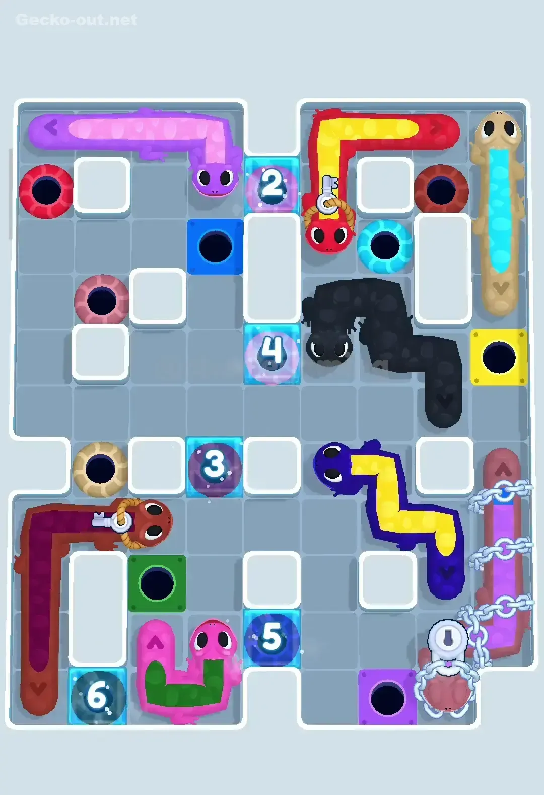 Gecko Out Level 338 Solution 2