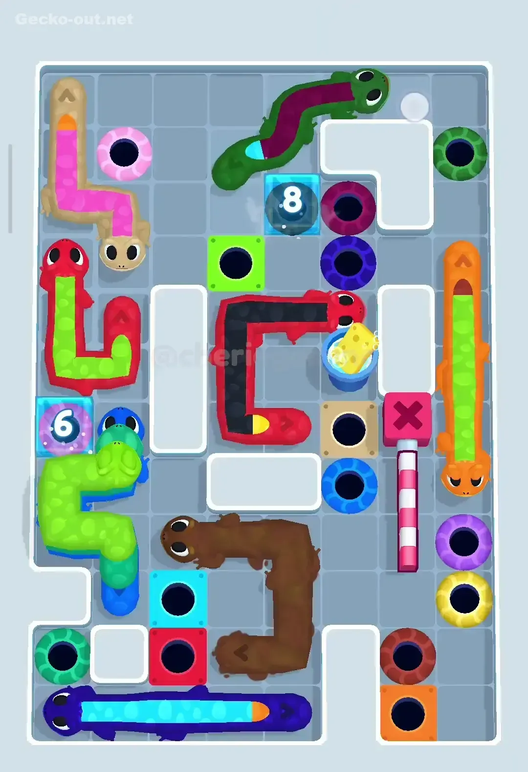 Gecko Out Level 337 Screenshot