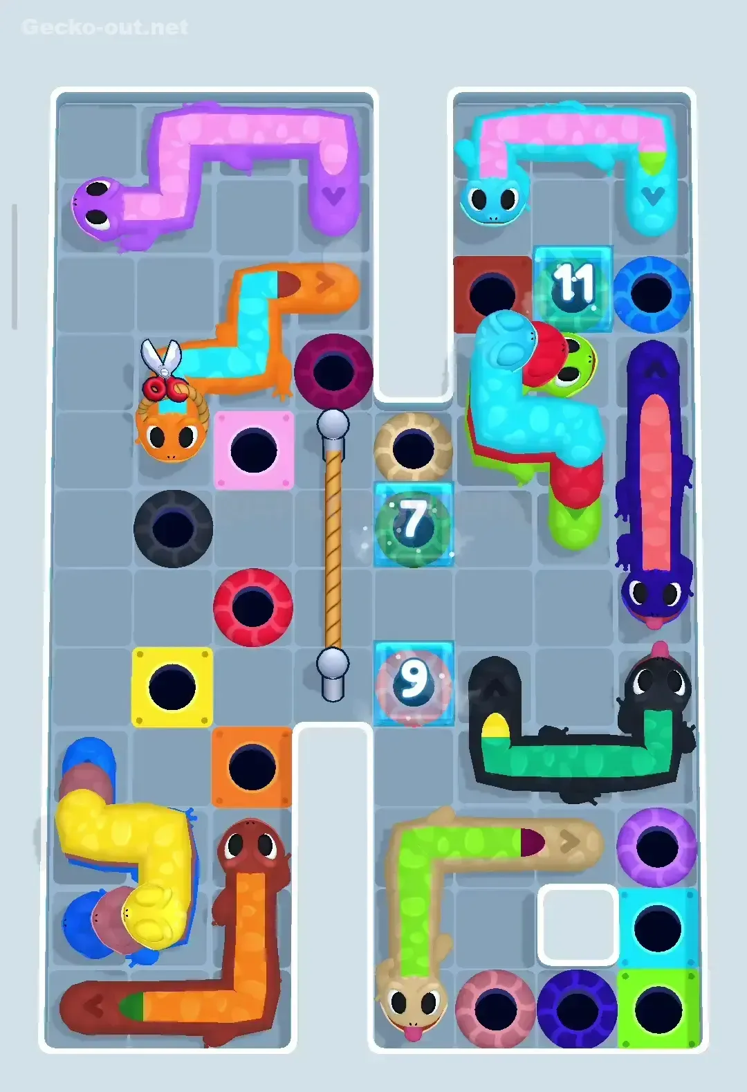 Gecko Out Level 335 Screenshot