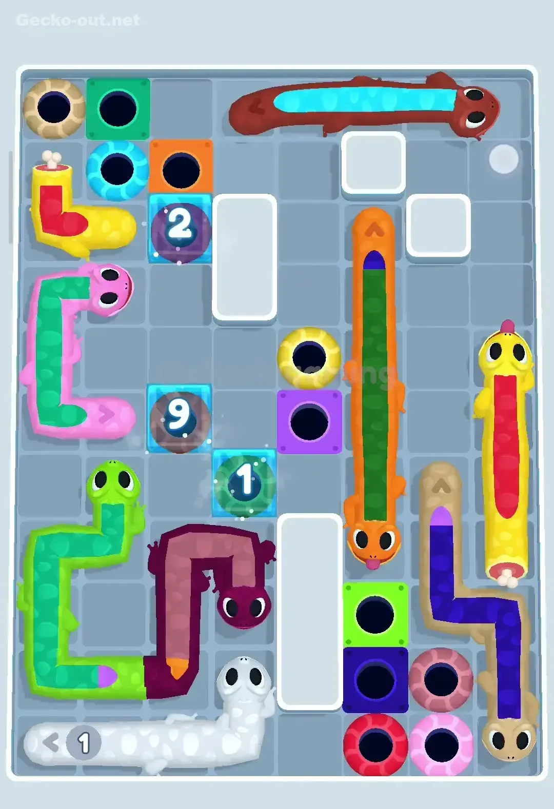 Gecko Out Level 333 Solution 2