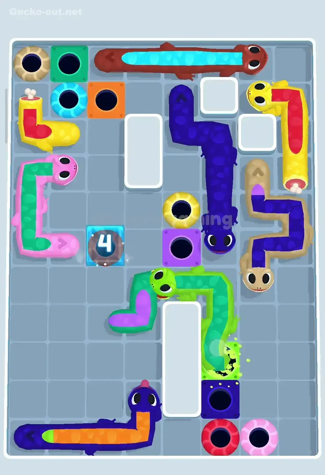 Gecko Out Level 333 Solution 3