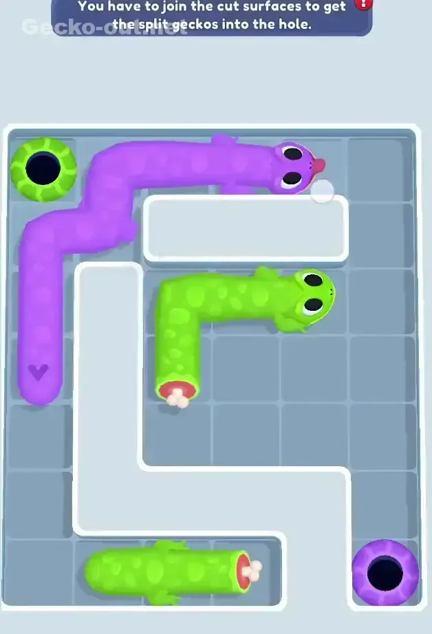 Gecko Out Level 332 Solution 1