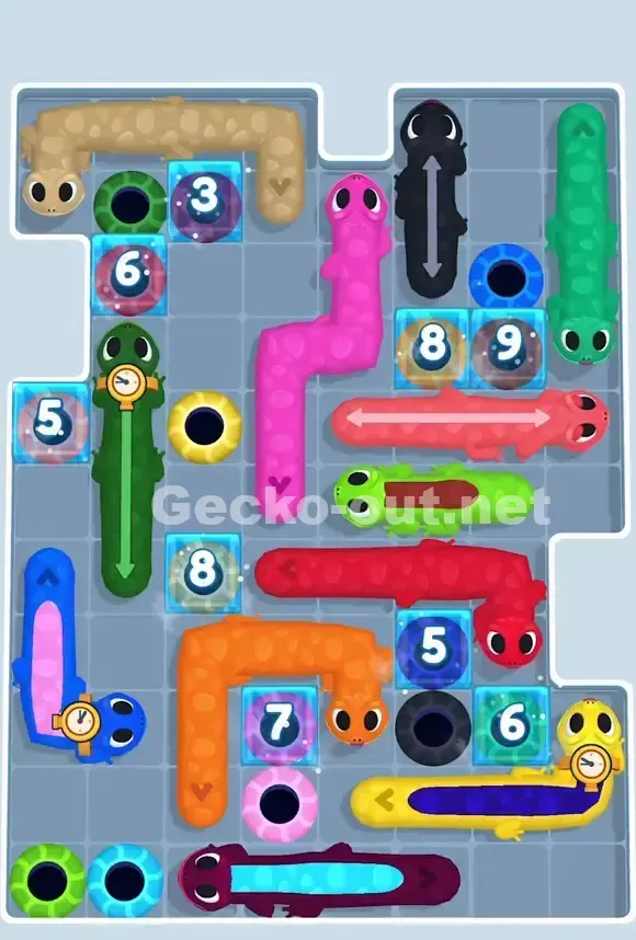 Gecko Out Level 823 Gameplay