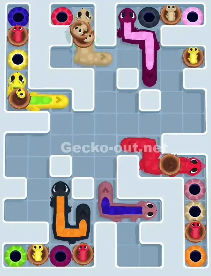 Gecko Out Level 1062 Solution 1