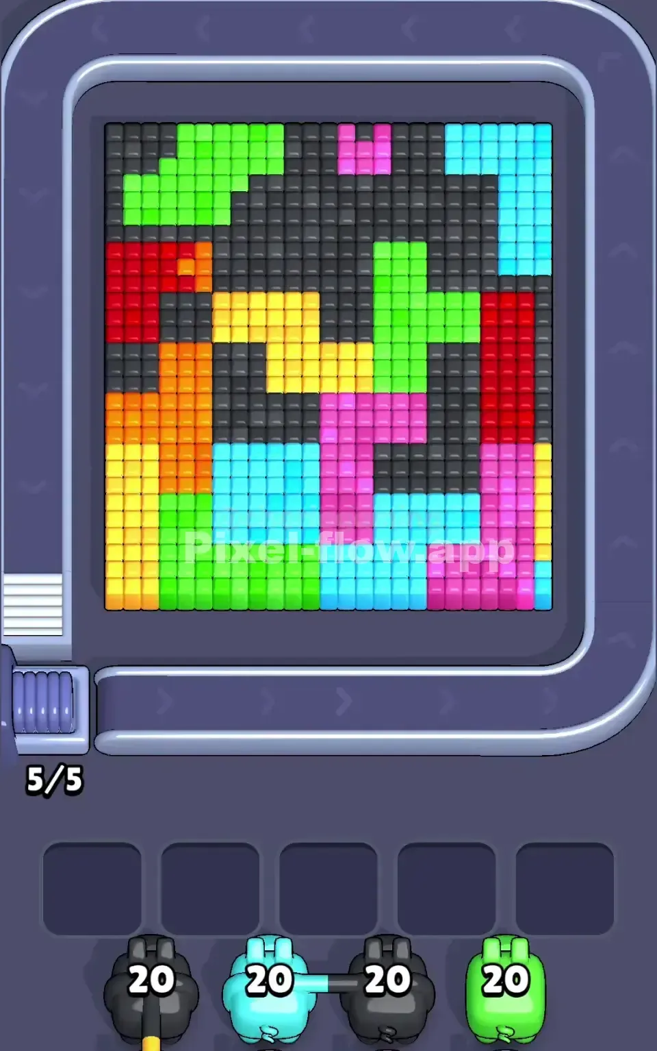 Pixel Flow Level 118 Solution (Wrong Level? Fix Here) 📸