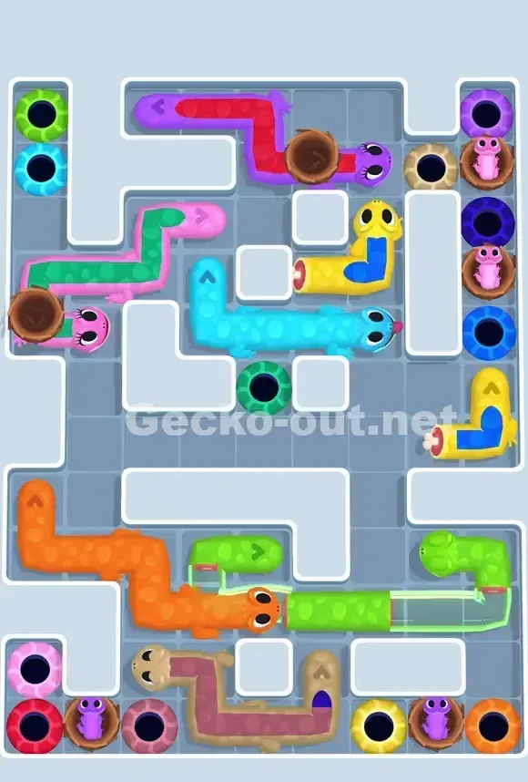 Gecko Out Level 882 Solution 1