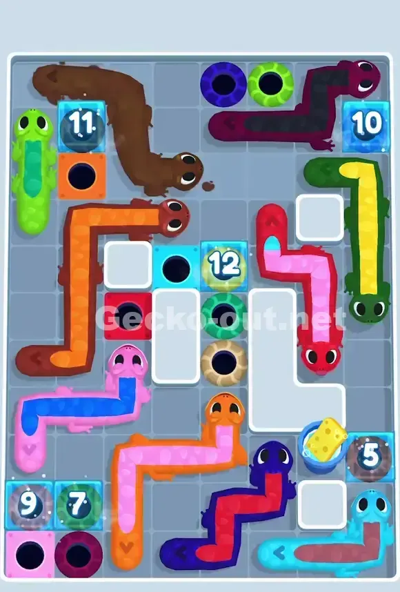 Gecko Out Level 843 Screenshot