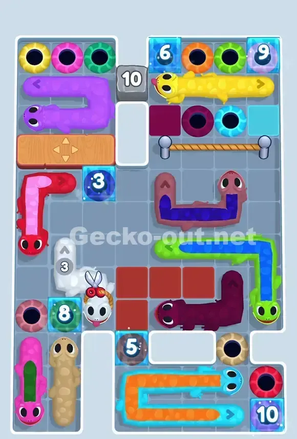 Gecko Out Level 808 Gameplay