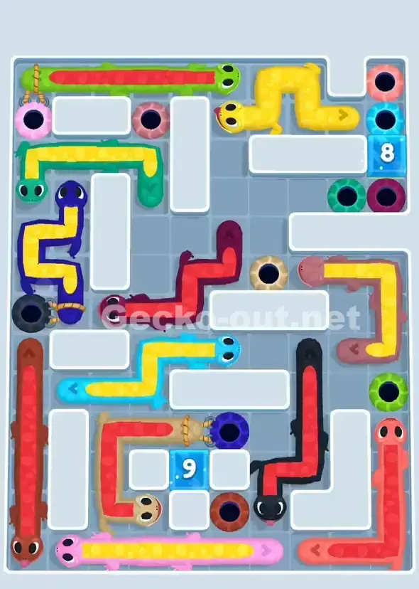 Gecko Out Level 912 Solution 1