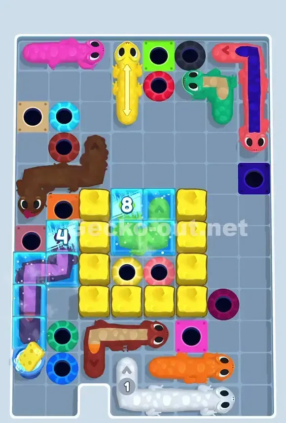 Gecko Out Level 852 Solution 1