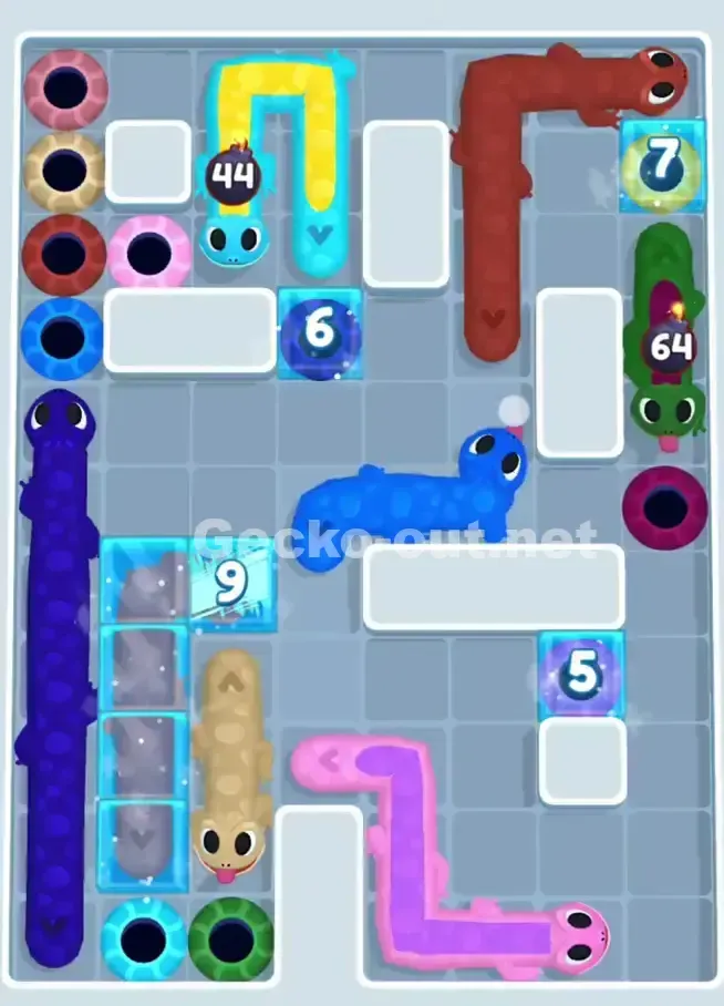 Gecko Out Level 1077 Solution 2