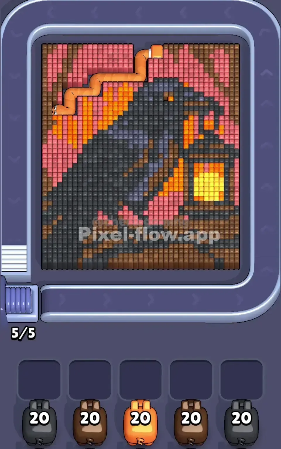 Pixel Flow Level 192 Solution (Wrong Level? Fix Here) 📸