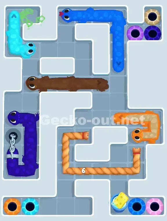 Gecko Out Level 1009 Solution 2