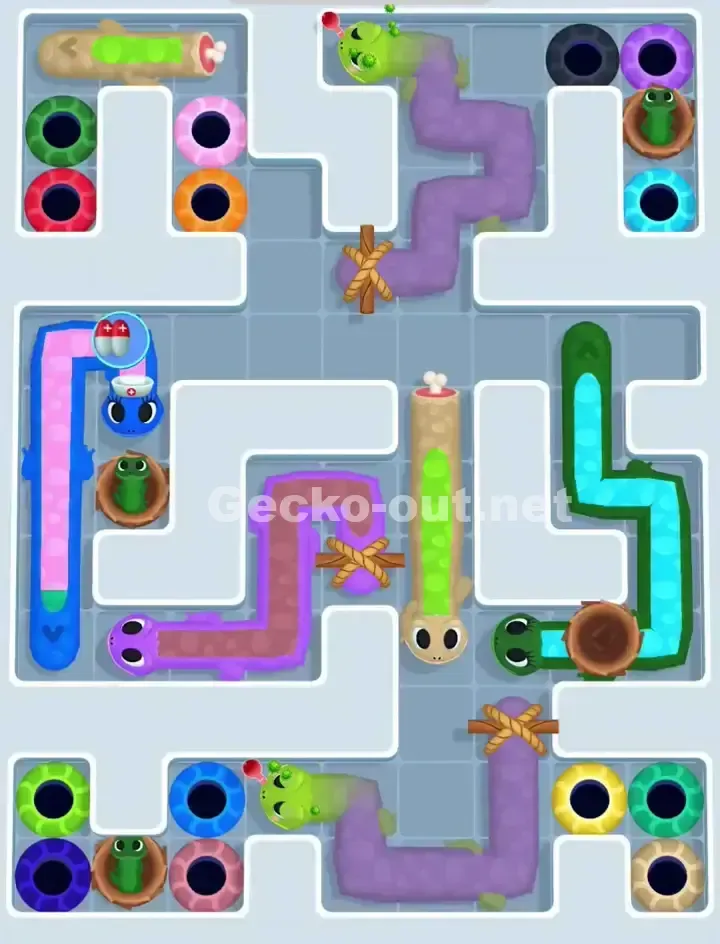 Gecko Out Level 1124 Screenshot