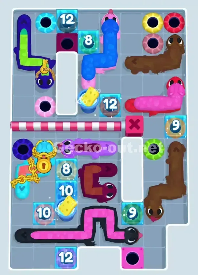 Gecko Out Level 1067 Screenshot