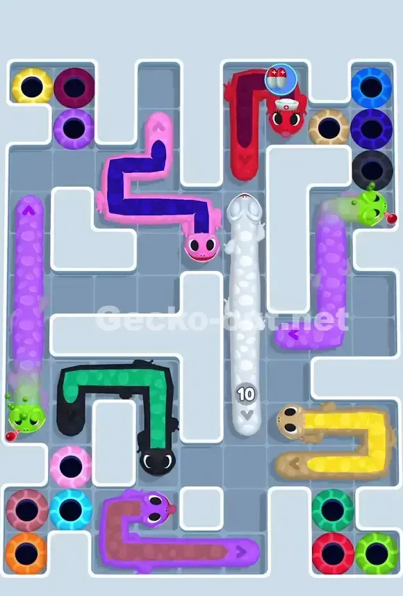 Gecko Out Level 734 Screenshot