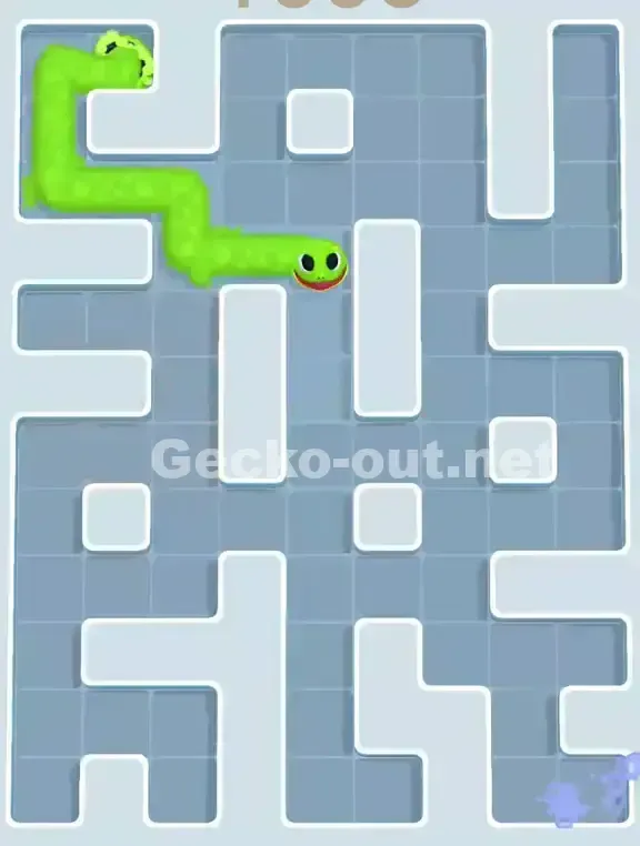 Gecko Out Level 1005 Solution 3