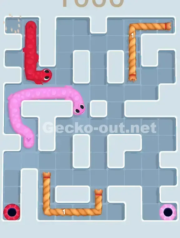 Gecko Out Level 1000 Solution 3