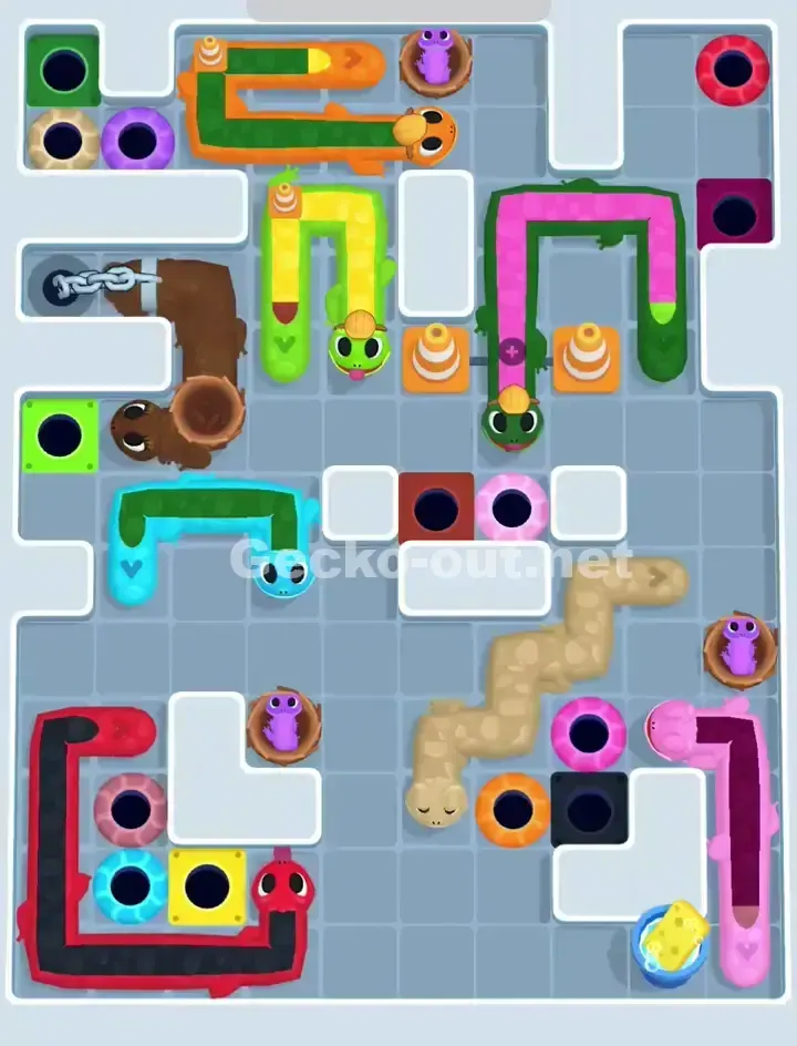 Gecko Out Level 1100 Solution 1