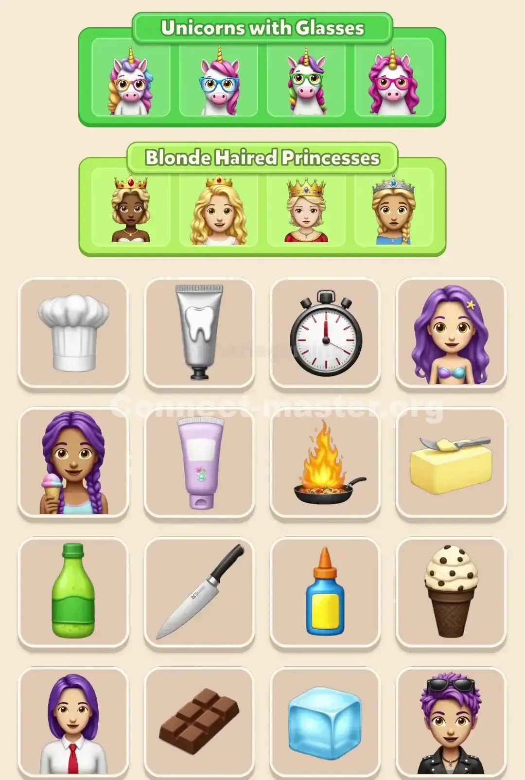 Connect Master Level 100 Solution 3