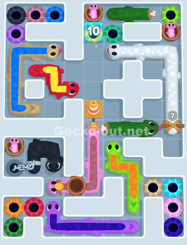 Gecko Out Level 1118 Screenshot