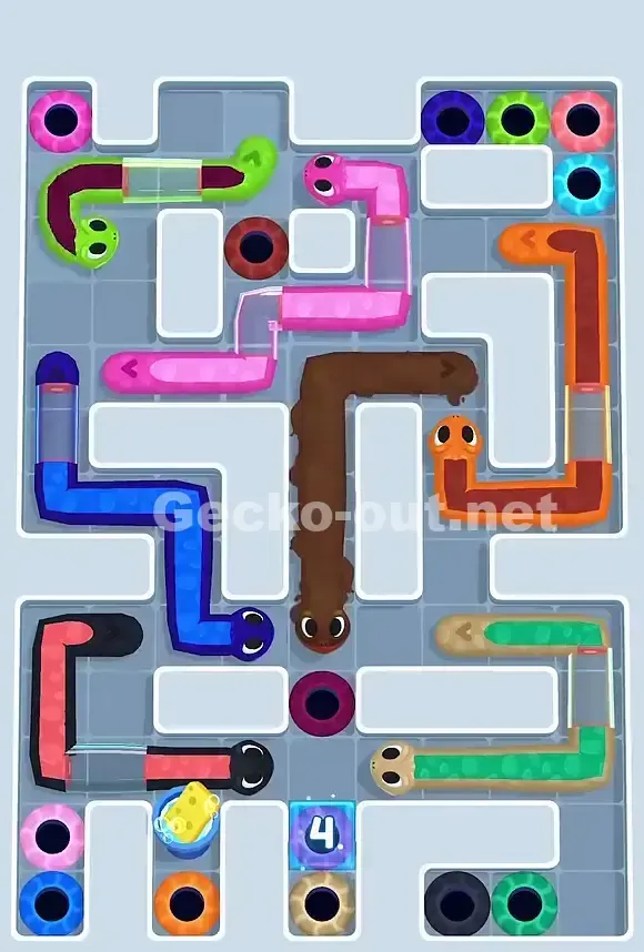 Gecko Out Level 884 Screenshot