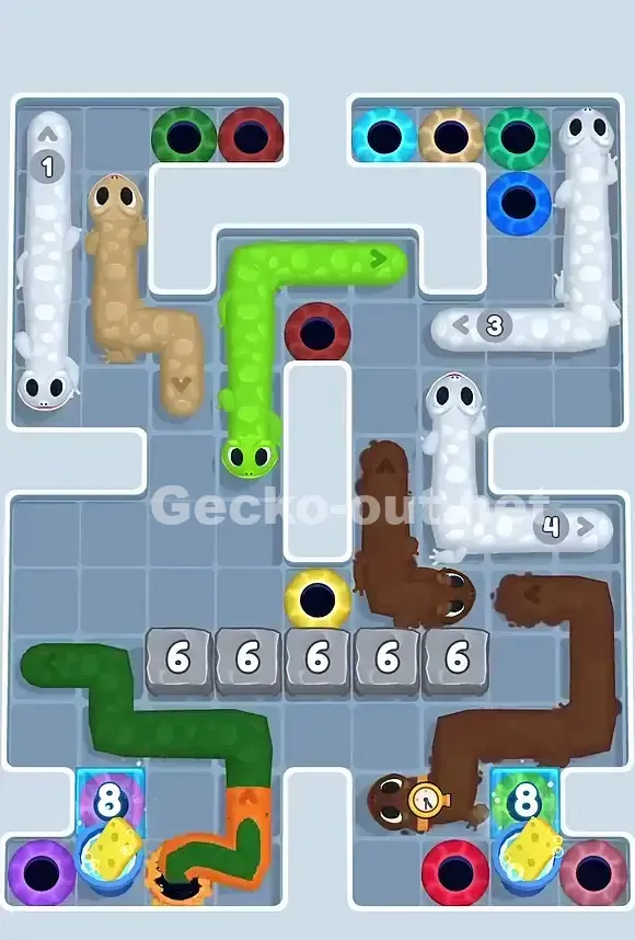 Gecko Out Level 838 Solution 1