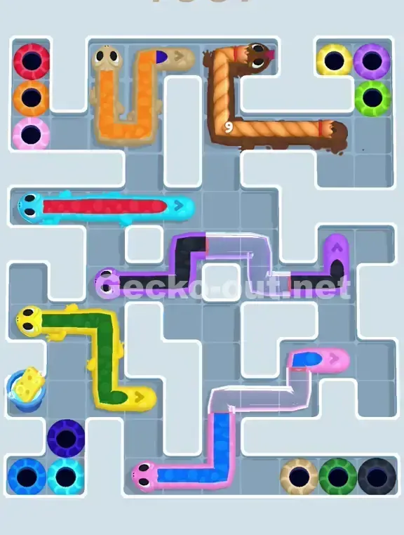 Gecko Out Level 1007 Screenshot