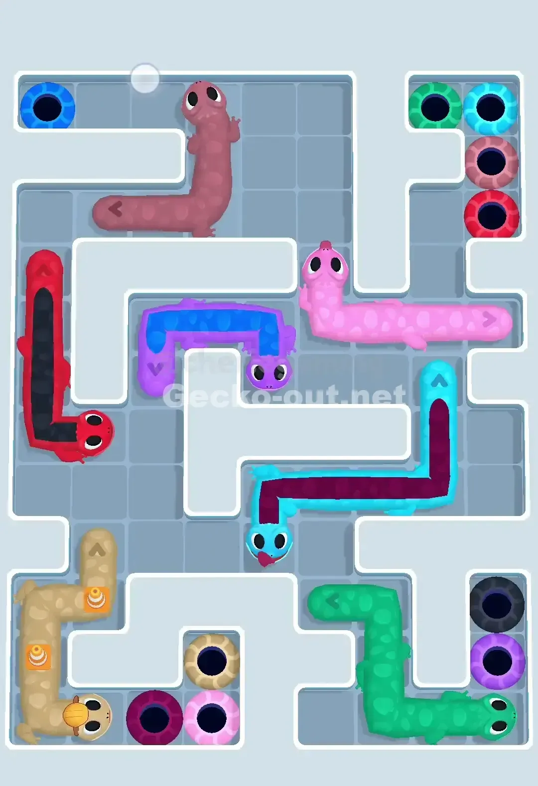 Gecko Out Level 667 Solution 2