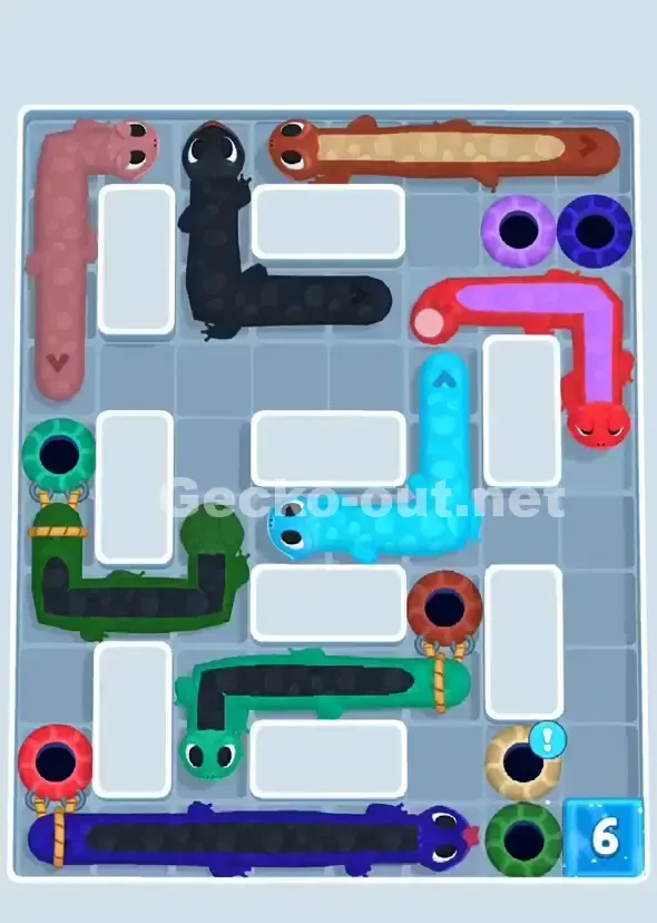 Gecko Out Level 910 Solution 2