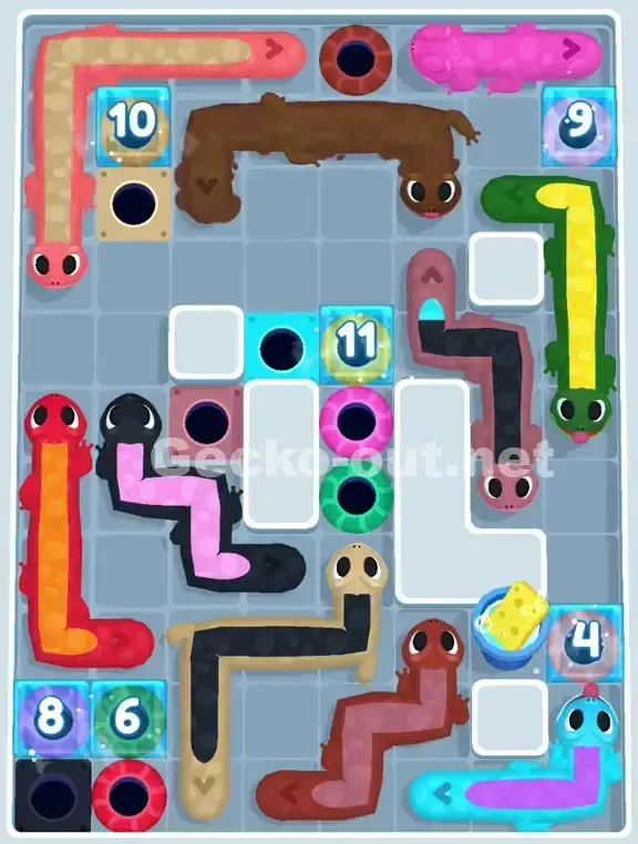 Gecko Out Level 993 Solution 1