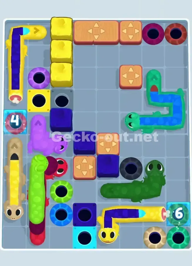 Gecko Out Level 1091 Solution 1