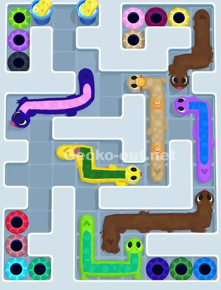 Gecko Out Level 1081 Screenshot