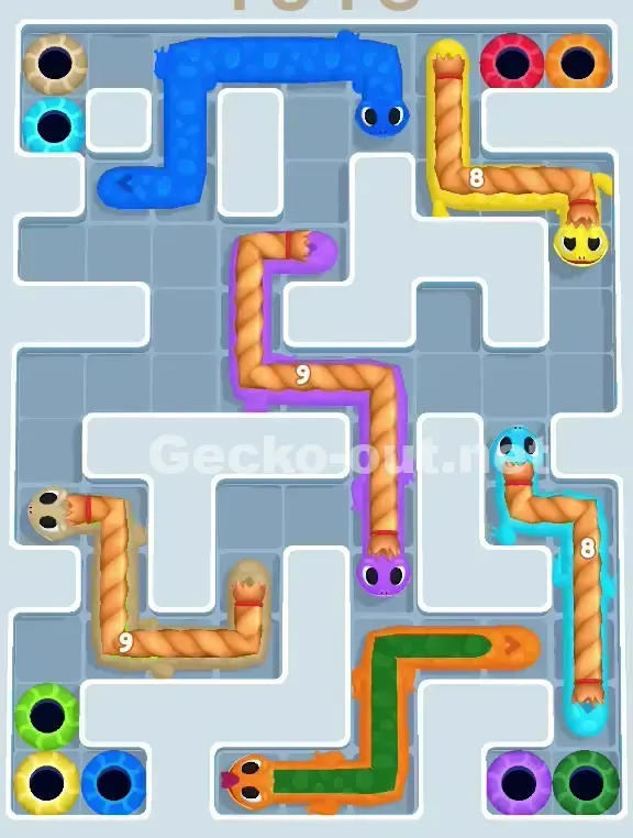 Gecko Out Level 1015 Solution 1