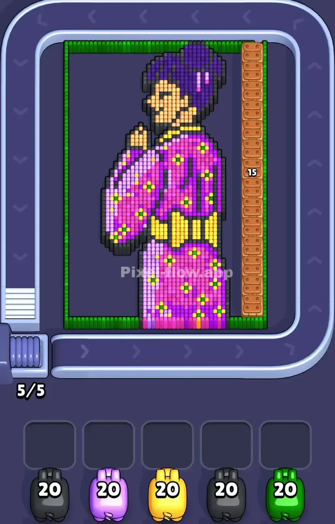 Pixel Flow Level 1037 Solution (Wrong Level? Fix Here) 📸