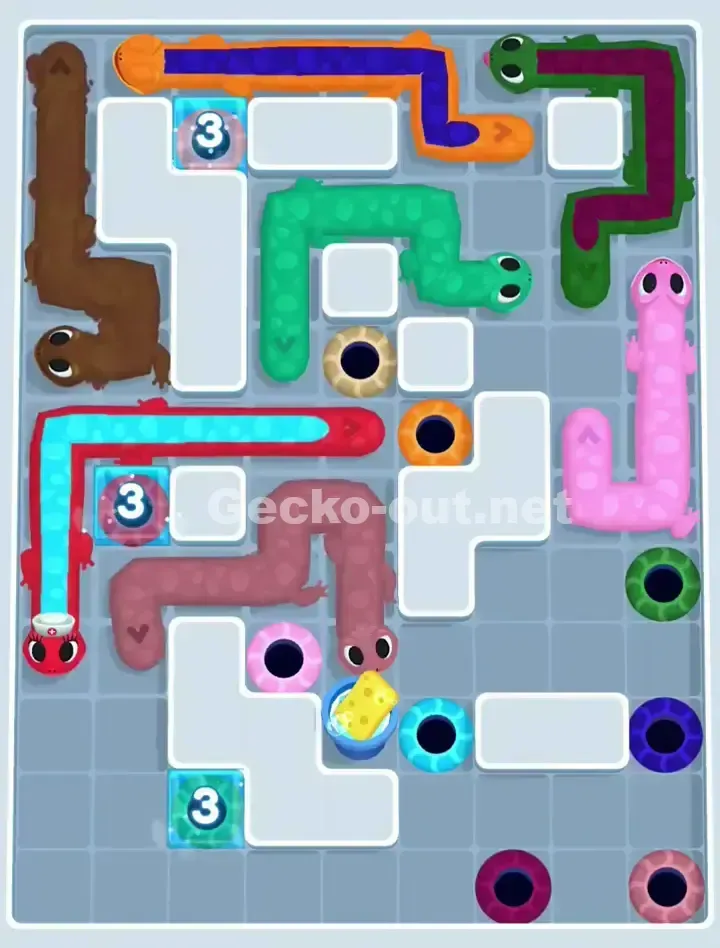 Gecko Out Level 1128 Solution 1