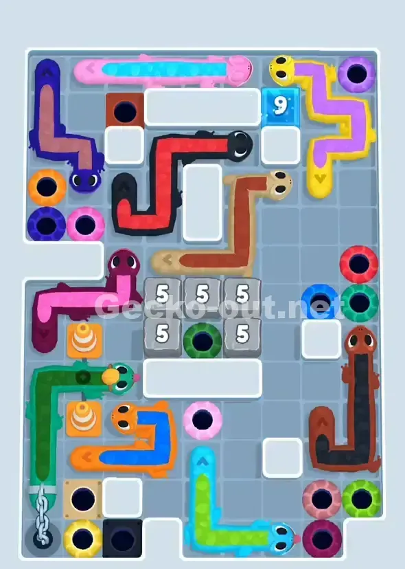 Gecko Out Level 691 Solution 1